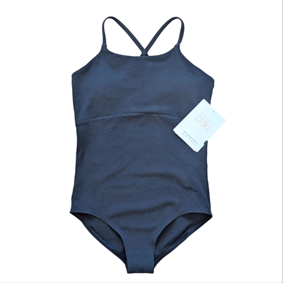 Athleta Other - NWT! Athleta Girl Got Your Back Leotard in Black - Size L/12